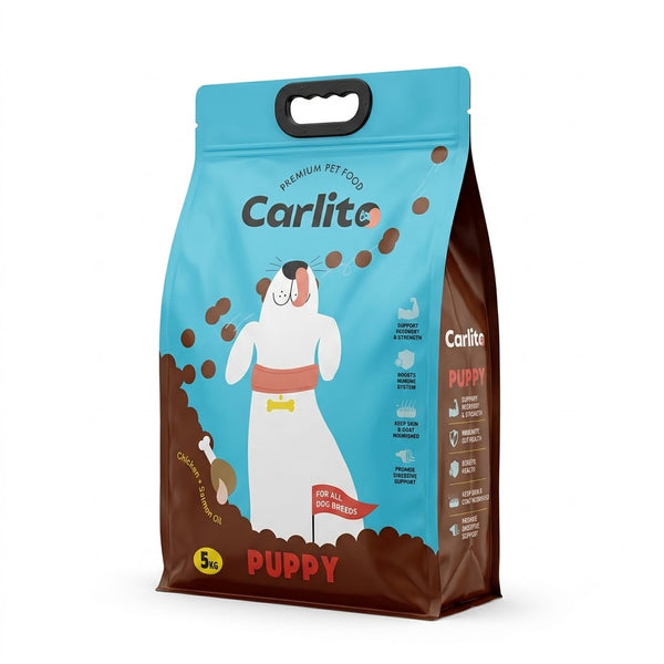 Carlito Premium Pet Food Puppy - Chicken + Salmon Oil - 5kg