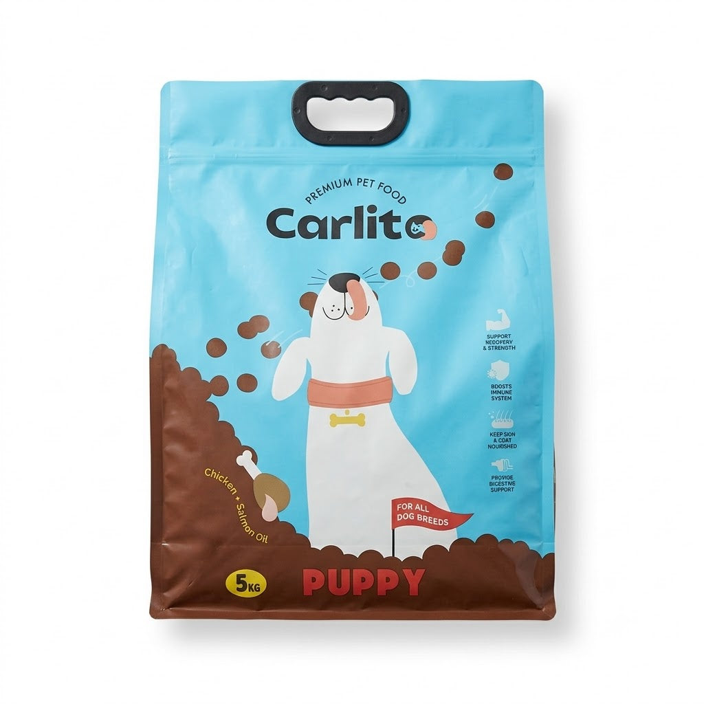 Carlito Premium Pet Food Puppy - Chicken + Salmon Oil - 5kg