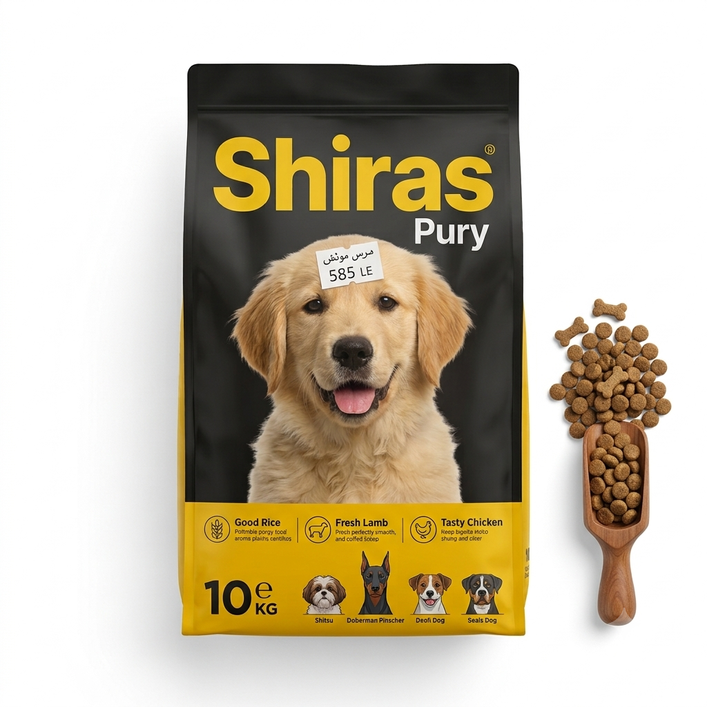 Shiraz Puppy Dry Dog Food Chicken, Lamb & Rice - 10kg
