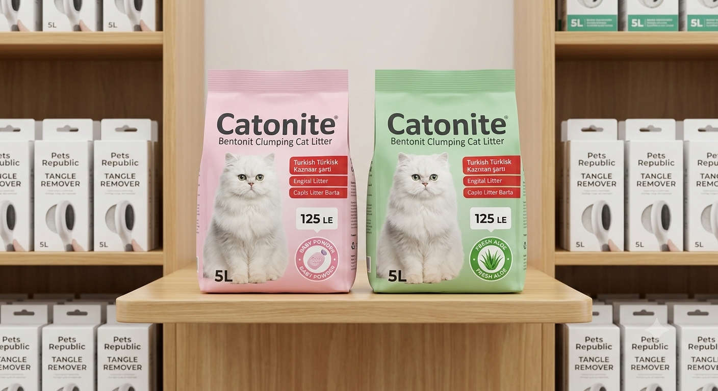 Catonite Bentonit Clumping Cat Litter - 5L