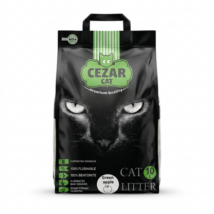 CEZAR Cat Litter - Green Apple Scent