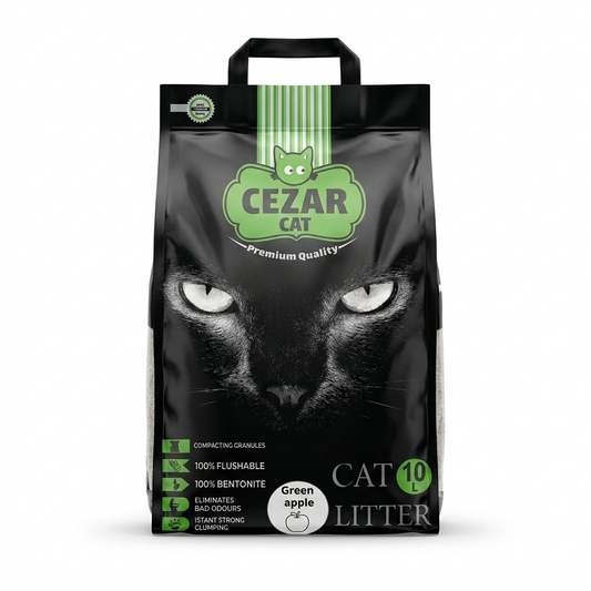 CEZAR Cat Litter - Green Apple Scent
