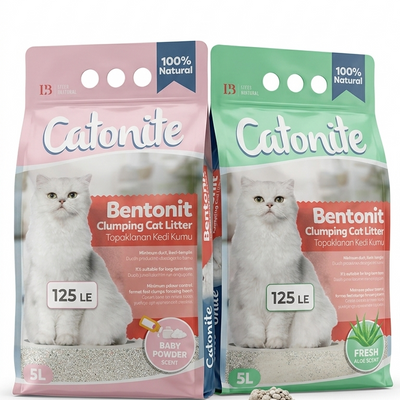 Catonite Bentonit Clumping Cat Litter - 5L