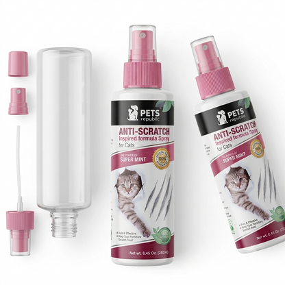 Pets Republic Anti-Scratch Inspired Formula Spray for Cats - Super Mint - 150ml