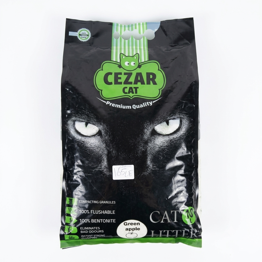 CEZAR Cat Litter - Green Apple Scent