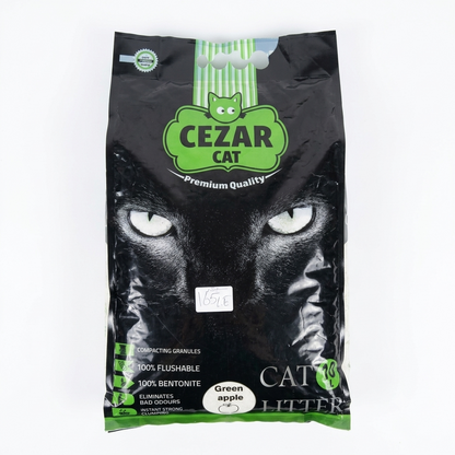 CEZAR Cat Litter - Green Apple Scent