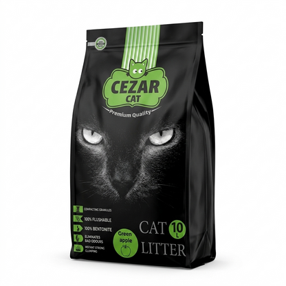 CEZAR Cat Litter - Green Apple Scent
