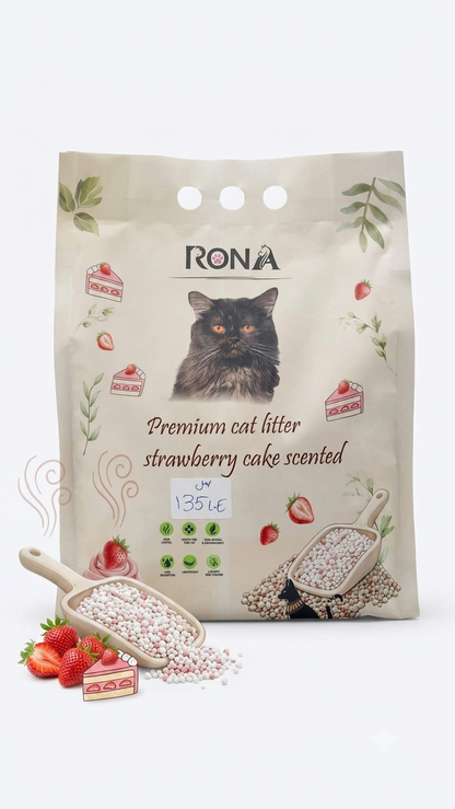 RONA Strawberry Cake Cat Litter - 10L
