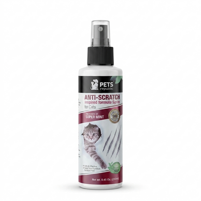 Pets Republic Anti-Scratch Inspired Formula Spray for Cats - Super Mint - 150ml