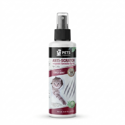 Pets Republic Anti-Scratch Inspired Formula Spray for Cats - Super Mint - 150ml
