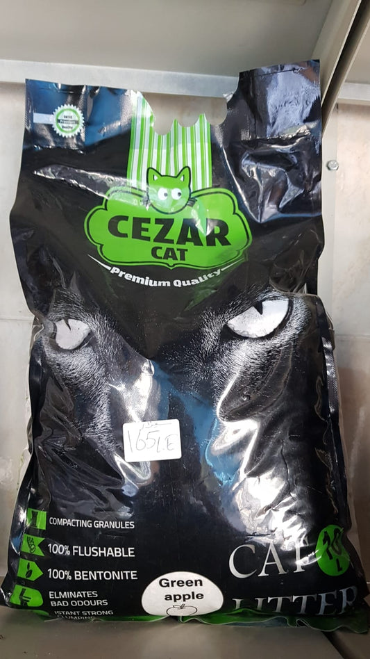CEZAR Cat Litter - Green Apple Scent