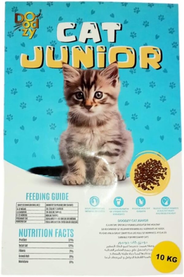 doodzy cat junior 10 kg